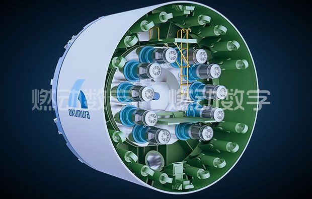 日本奧村機(jī)械盾構(gòu)機(jī)原理及安裝三維仿真演示動畫 日本奧村機(jī)械盾構(gòu)機(jī)原理及安裝三維仿真演示動畫
